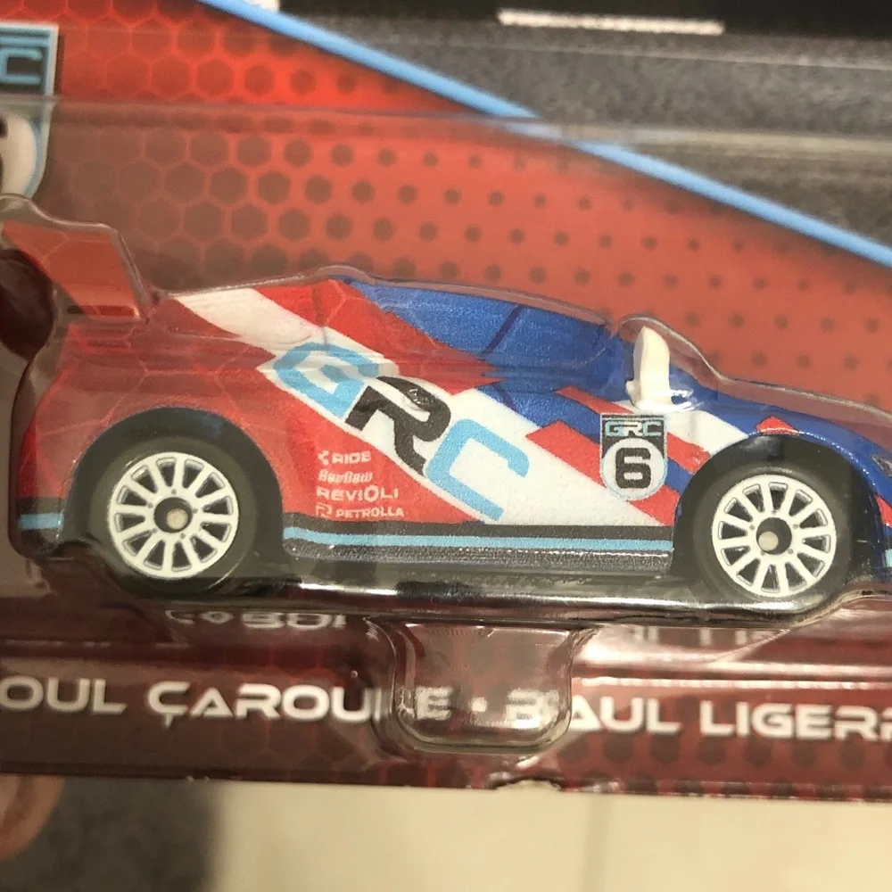 Pixar Cars Raoul Caroule Toy Car - Blue and Red